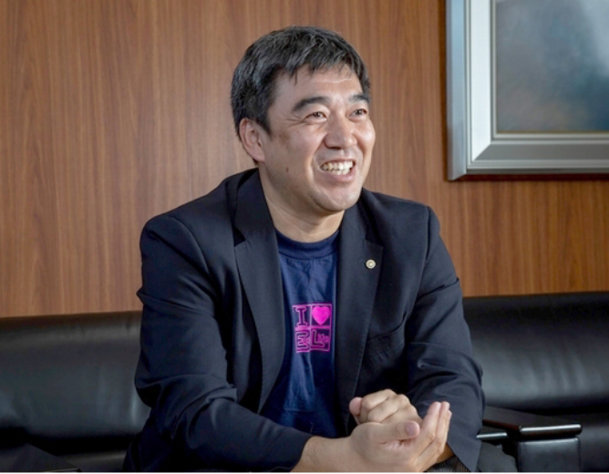 代表取締役 奥村雄介の写真